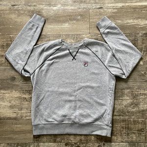 FILA Gray Crewneck Sz Large